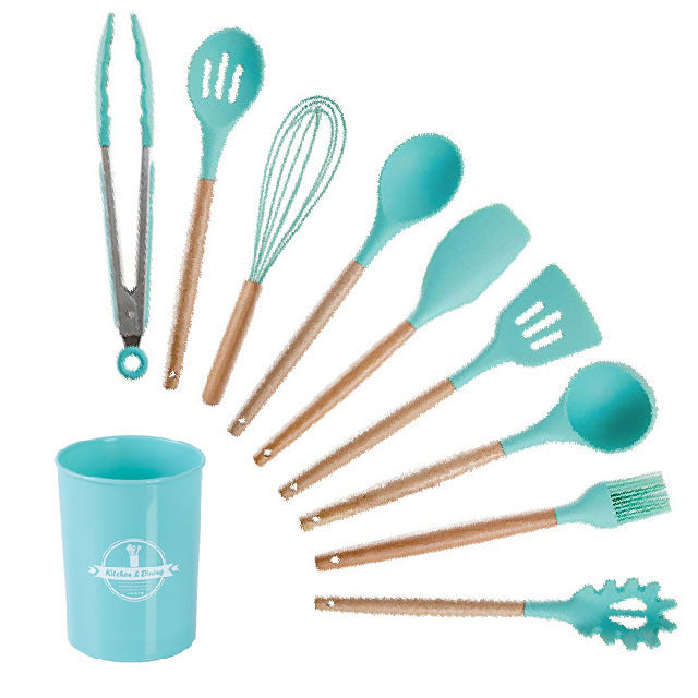 Duomu Handle Silicone Kitchenware Set