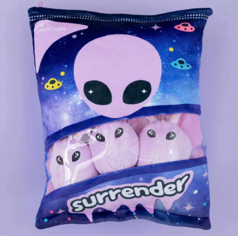 Cartoon plush pillow