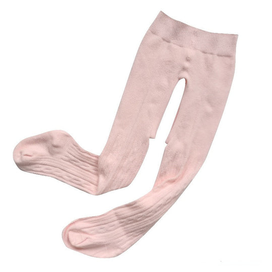 Cotton girls leggings body socks