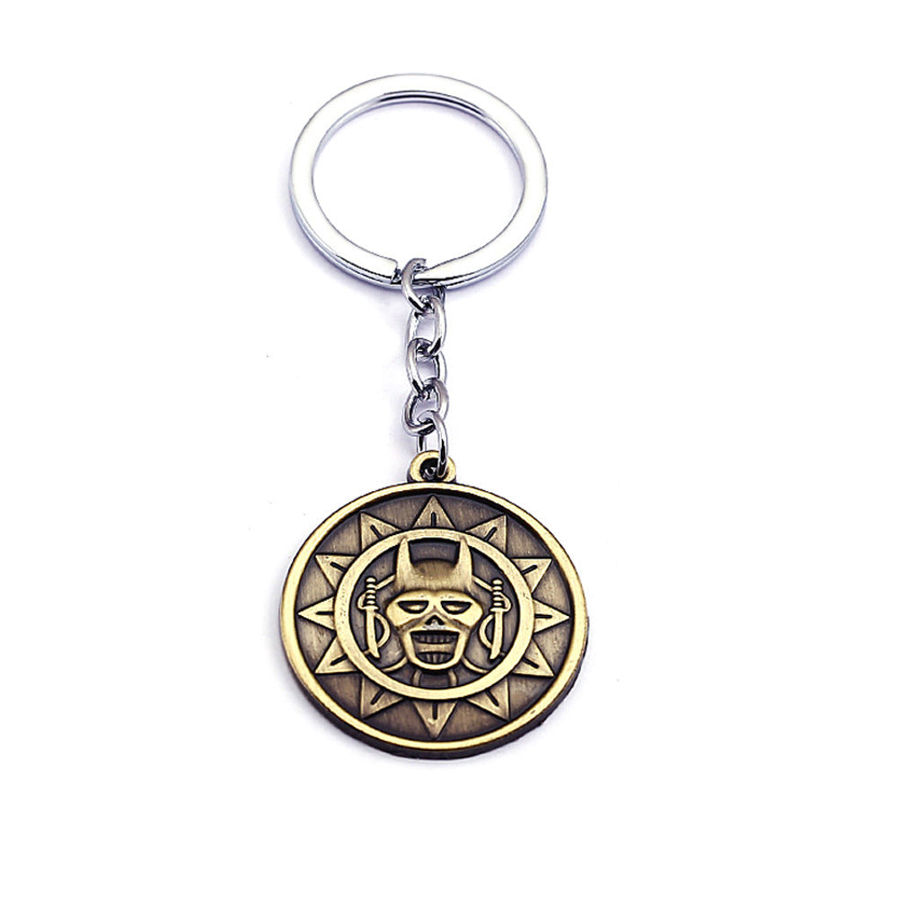 Metal keychain