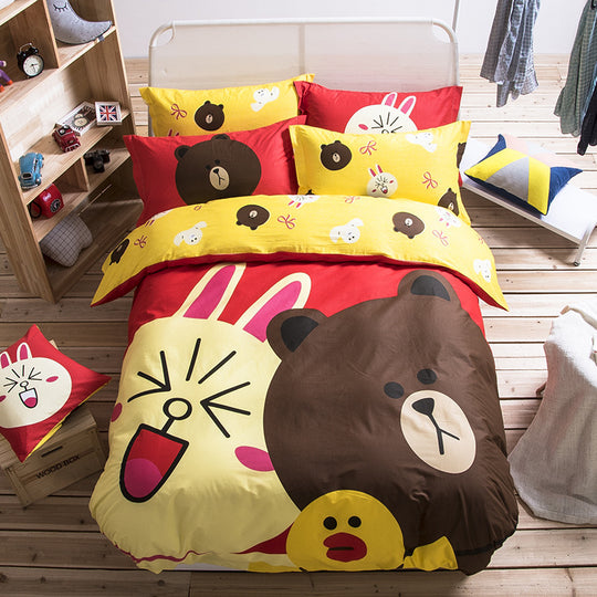 Cotton cartoon bedding