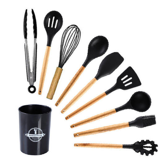 Duomu Handle Silicone Kitchenware Set