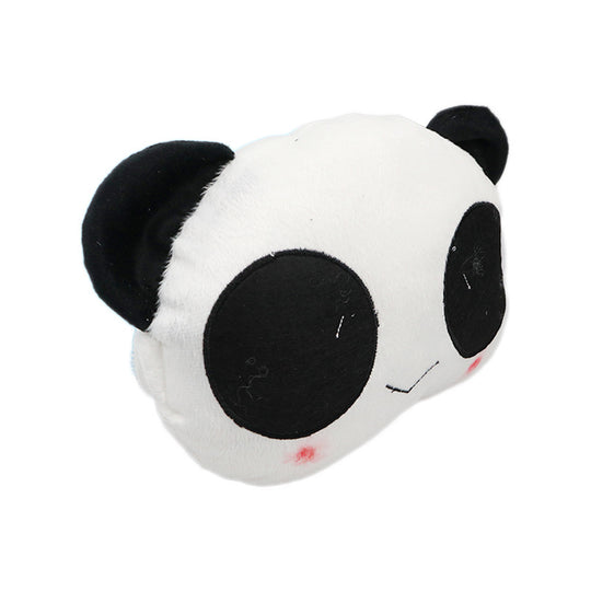 Through Plush Pillow Neck Pillow Cute Panda Head Pillow