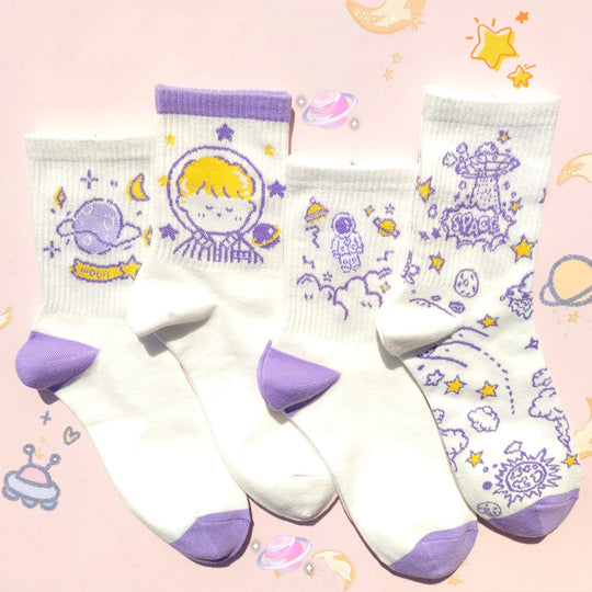 Anime Korean Style Sweet Academy Wind Socks