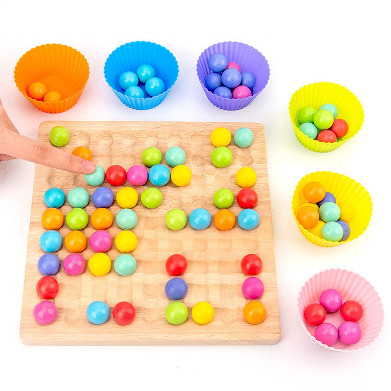 The Live-Action Version Of Xiaoxiaole Parent-Child Clip Beads Mini Game