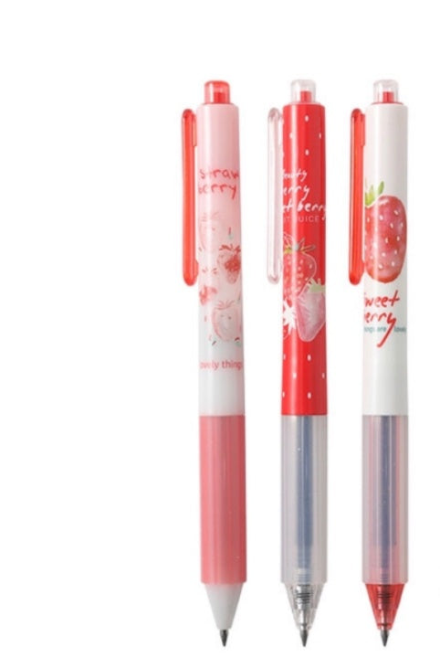 Strawberry Limited Series Quick-Drying Gel Pen