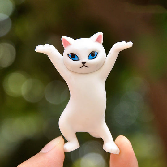 Kid Children Funny Toys Gift Cat Coffin Dance Doll Animals Figurines Handmade Blind Box Decoration Toys Gift