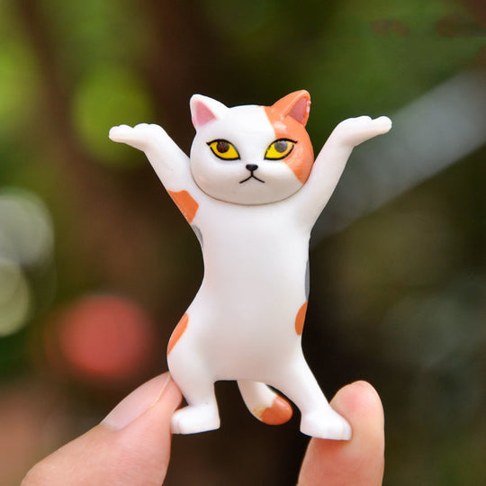 Kid Children Funny Toys Gift Cat Coffin Dance Doll Animals Figurines Handmade Blind Box Decoration Toys Gift