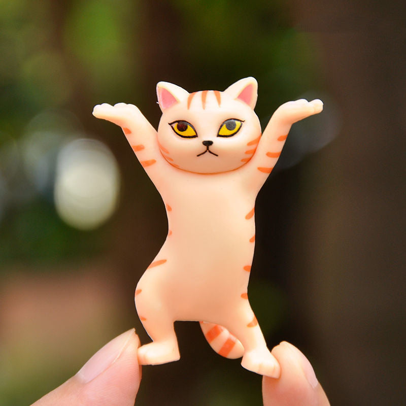 Kid Children Funny Toys Gift Cat Coffin Dance Doll Animals Figurines Handmade Blind Box Decoration Toys Gift