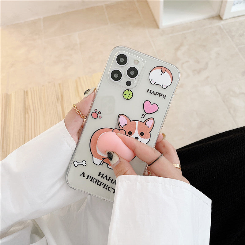 Opporeno5 Mobile Phone Case Reno5Pro Net Red Reno4 Female Models 5G Limited Edition Reno4Pro Cute Reno4Se Creative Reno3Pro Transparent Reno3 Funny Oppo Latest Trend Set