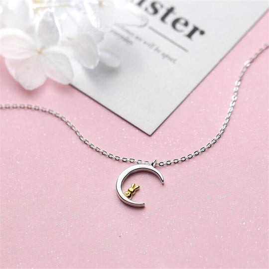 S925 Sterling Silver Necklace Wholesale Korean Edition Fashion