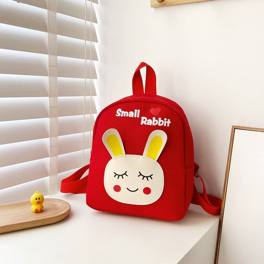 Children's Bags Girls Canvas Backpacks Cute Cartoon Girls Backpacks