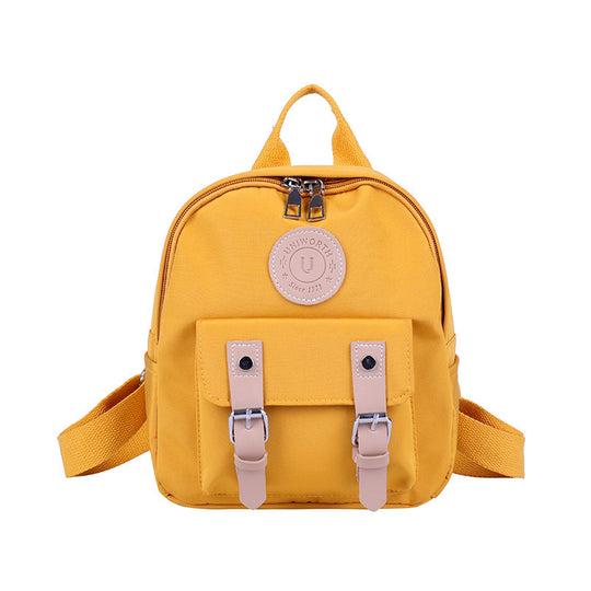 Women Backpack New High Quality Zipper Female Backpacks Small Teenage School Bag Double Belt Mini Shoulder Bags