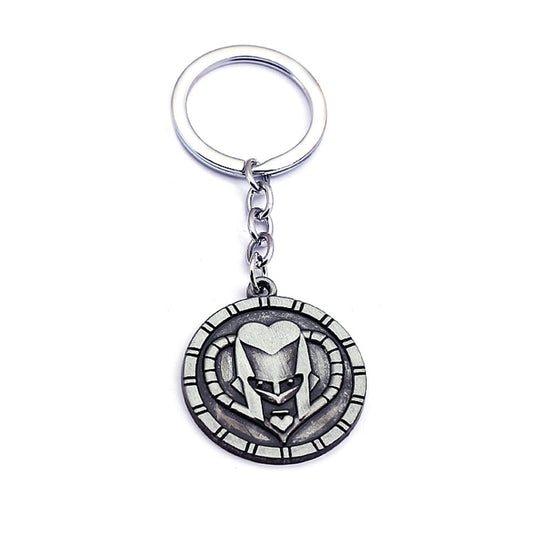 Metal keychain