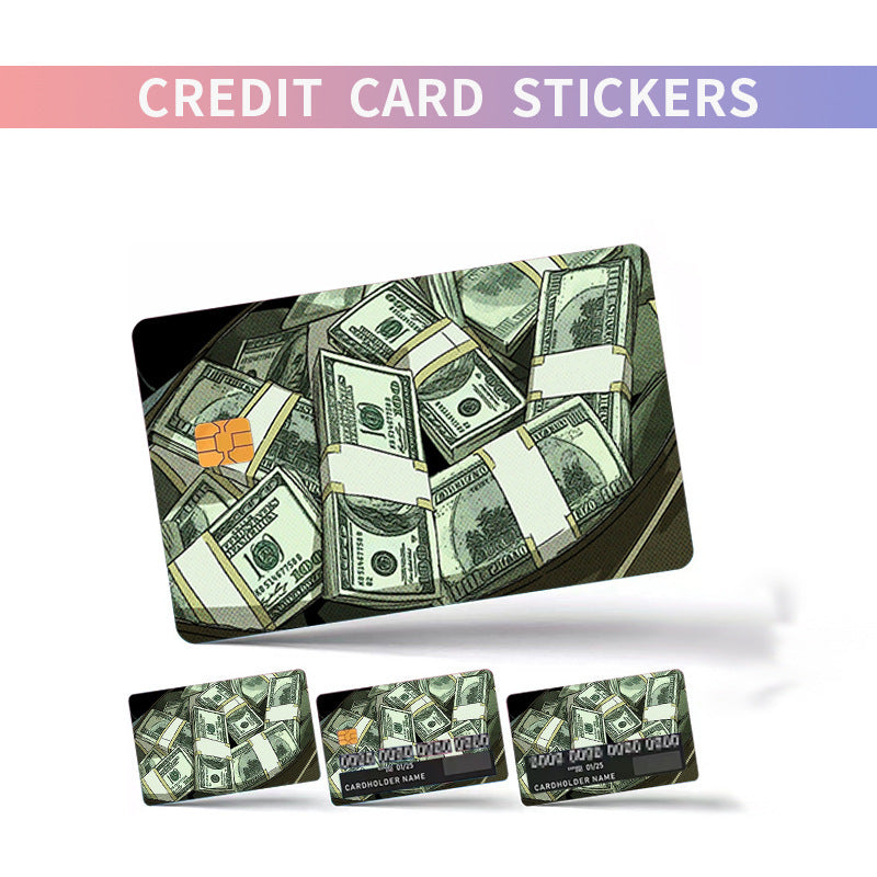 Credit Card Personalized Stickers