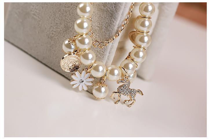 Pearl Flower Bracelet Jewelry