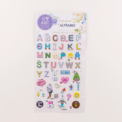 Cartoon Three-dimensional Bubble Sticker Hand Account Decoration Sticker