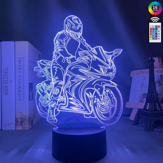 3d night Lamp Motorcycle Racer Jonathan Rea Action Figure