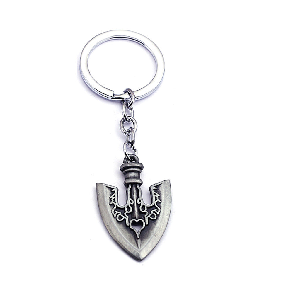 Metal keychain