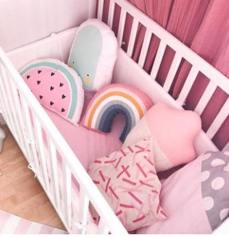 Ins sweet single product pillow super soft rainbow pillow pillows baby toys home decoration