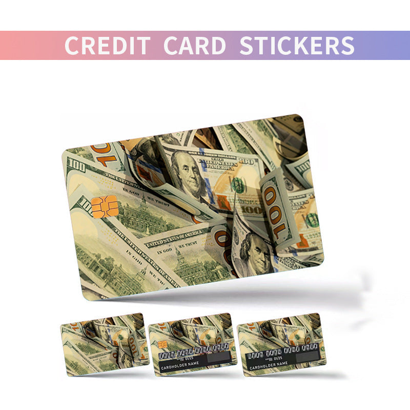 Credit Card Personalized Stickers