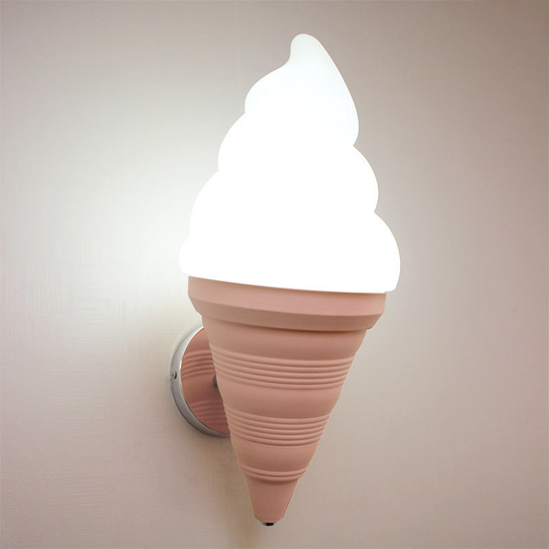 Ice Cream Wall Lamp Simulation Ice Cream Lamp Bedroom Wall Lamp