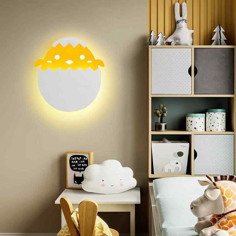 Children's Room Wall Lamp Boy Dinosaur Cute Wall Light Bulb