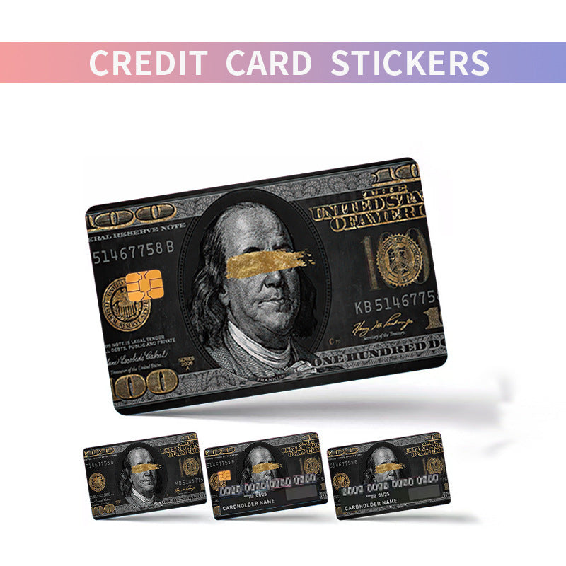 Credit Card Personalized Stickers