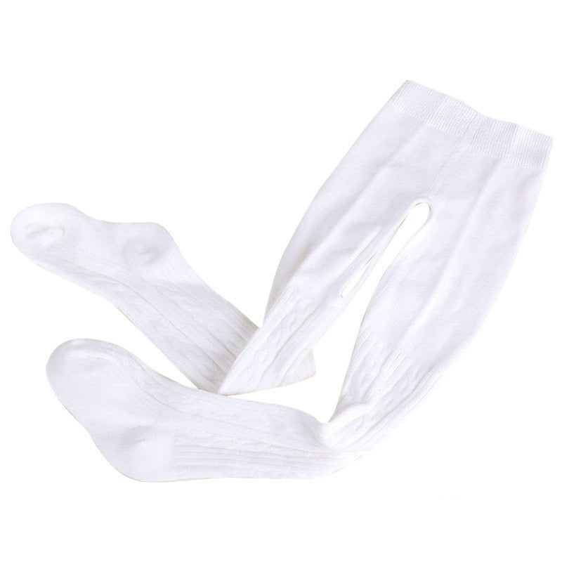 Cotton girls leggings body socks