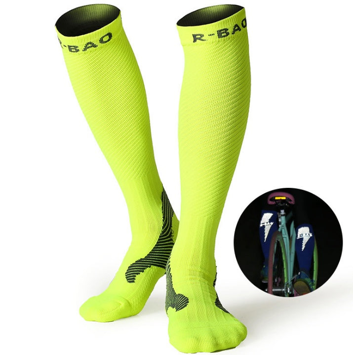 R-BAO professional long tube night running long tube compressor can socks socks socks leggings socks