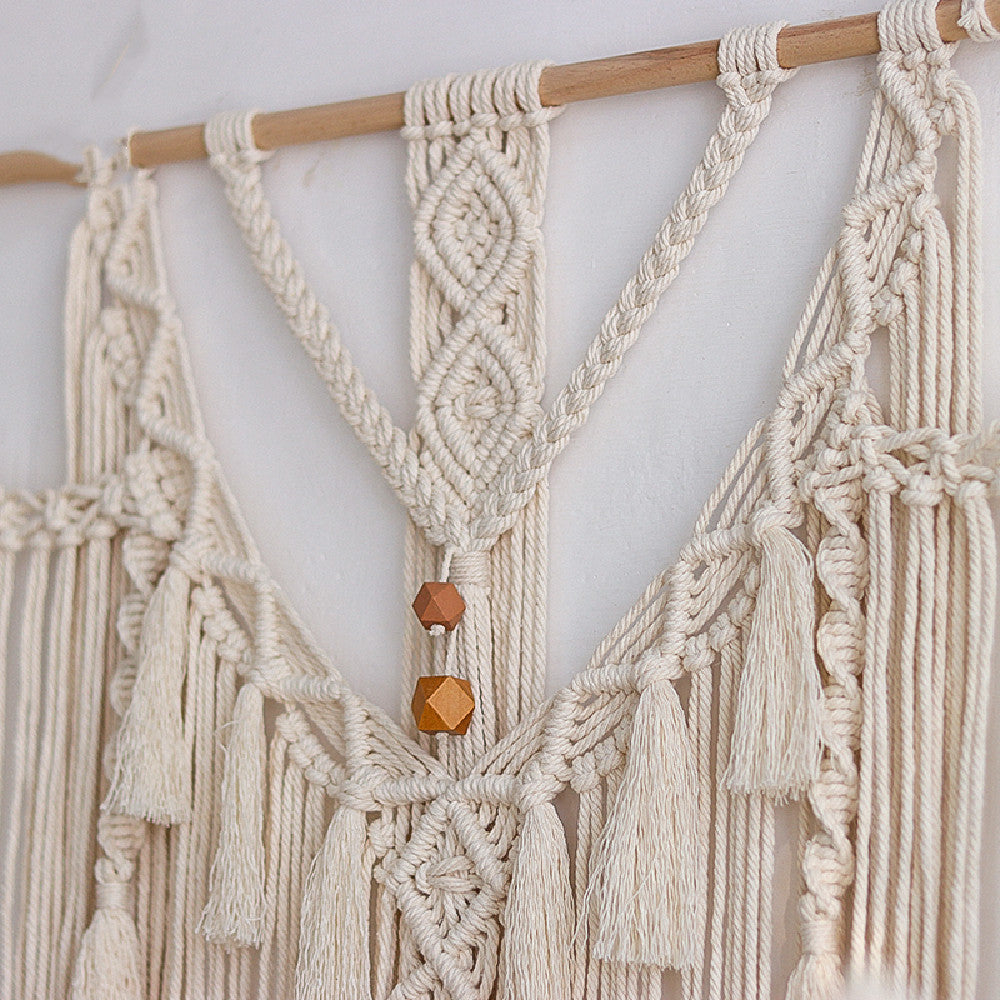 Handmade Cotton Rope Tassel Tapestries