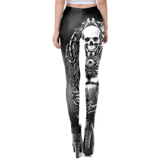 Printed leggings