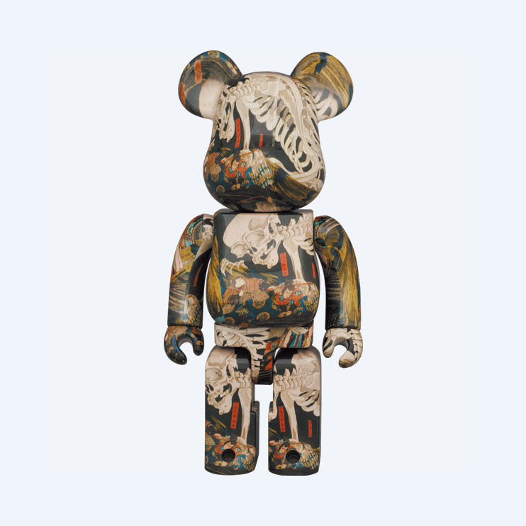 BE@RBRICK Utagawa Kuniyoshi The Haunted Old Palace at Soma 100% & 400%
