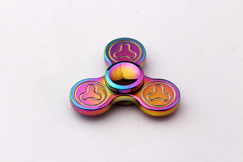 Zinc Alloy Colorful Edition Ghost Head Fingertip Spinner