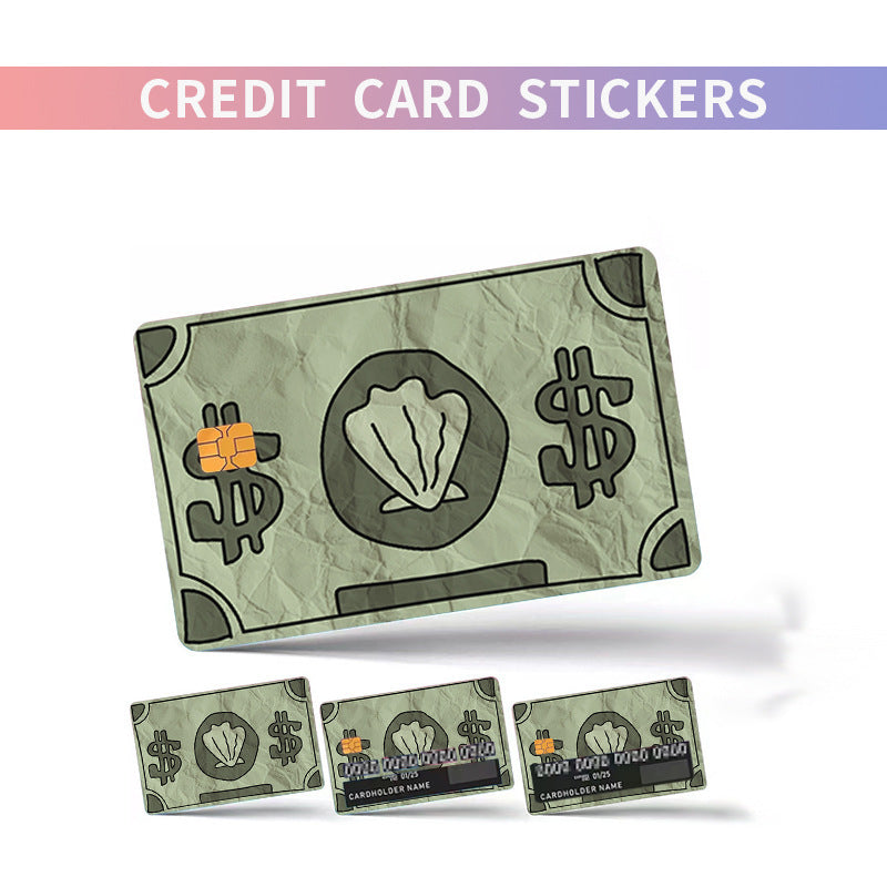 Credit Card Personalized Stickers