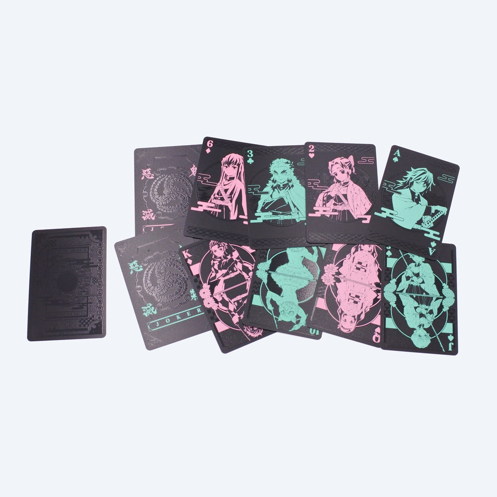 Demon Slayer: Kimetsu no Yaiba Black Playing Cards