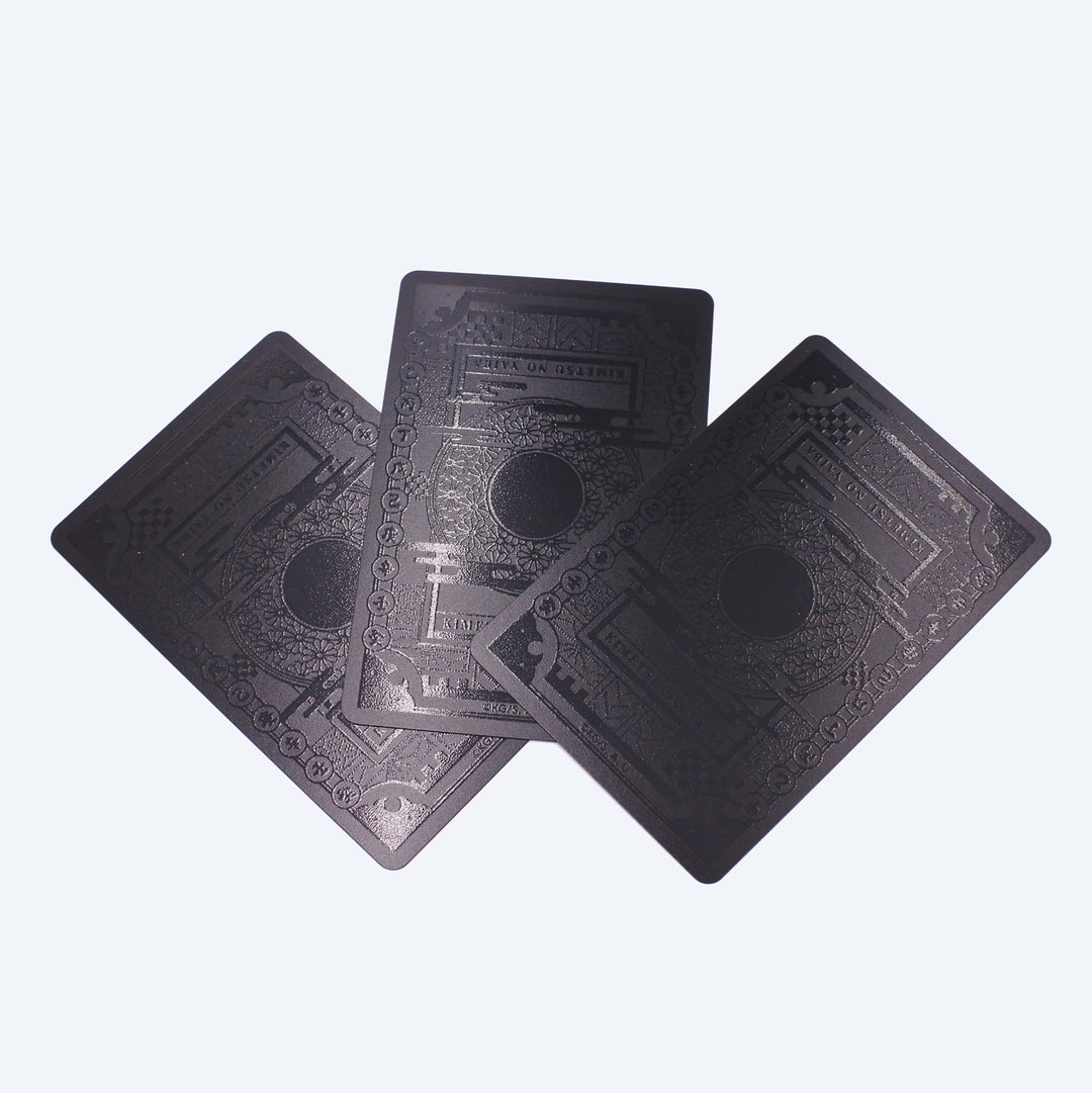 Demon Slayer: Kimetsu no Yaiba Black Playing Cards