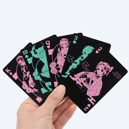 Demon Slayer: Kimetsu no Yaiba Black Playing Cards