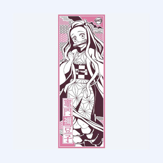 Nezuko Kamado Demon Slayer Tenugui Traditional Japanese Cloth
