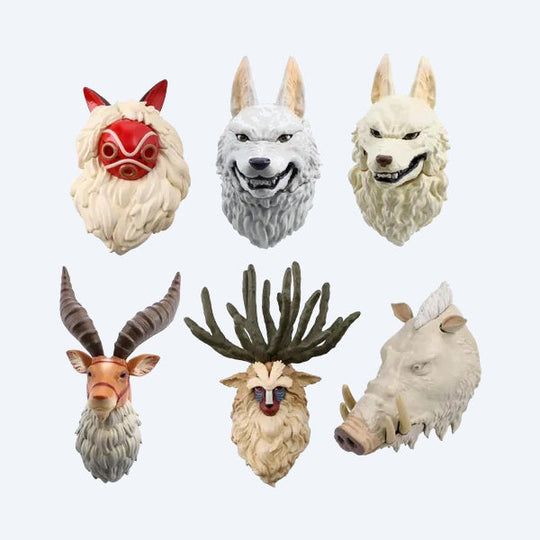 Studio Ghibli Princess Mononoke Face Magnet Blind Box
