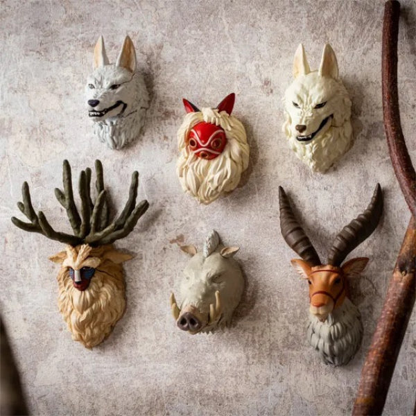Studio Ghibli Princess Mononoke Face Magnet Blind Box