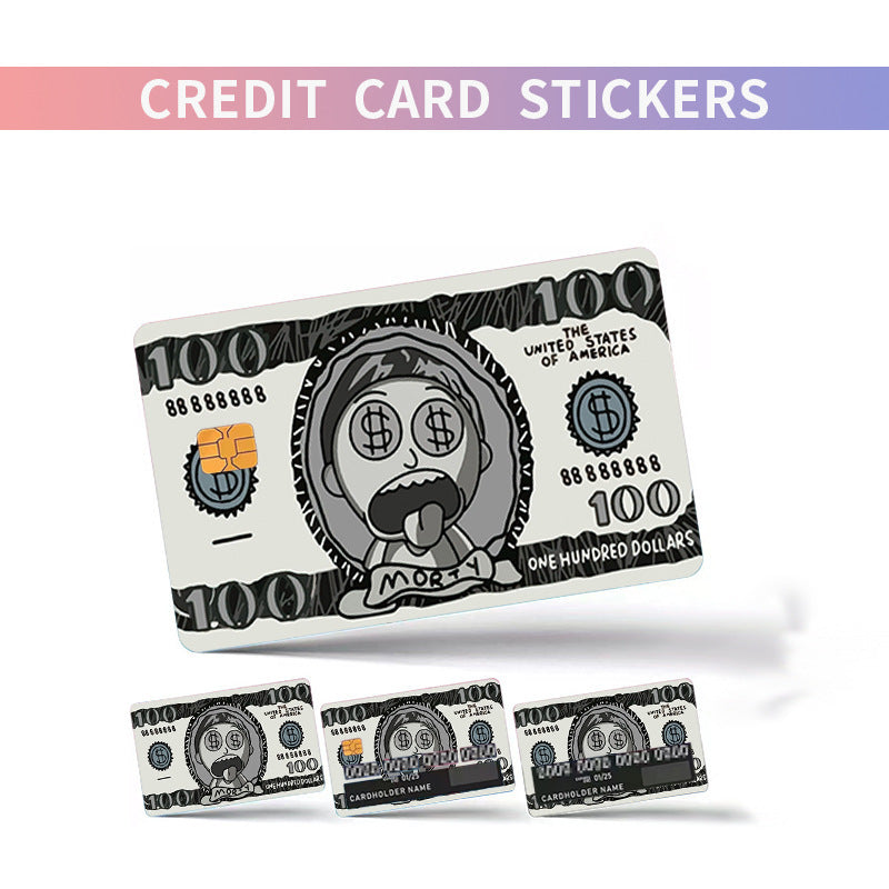 Credit Card Personalized Stickers