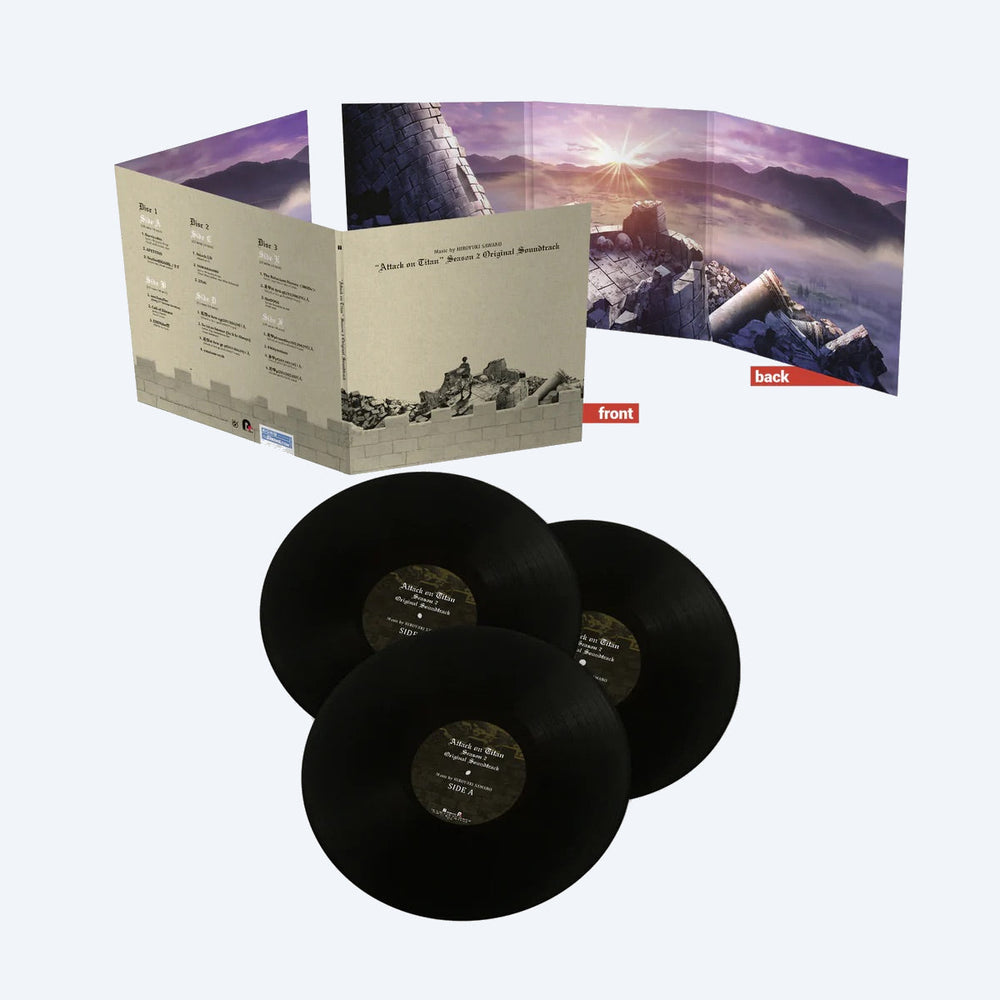 Attack on Titan Original Soundtrack 2 Standard Vinyl Record