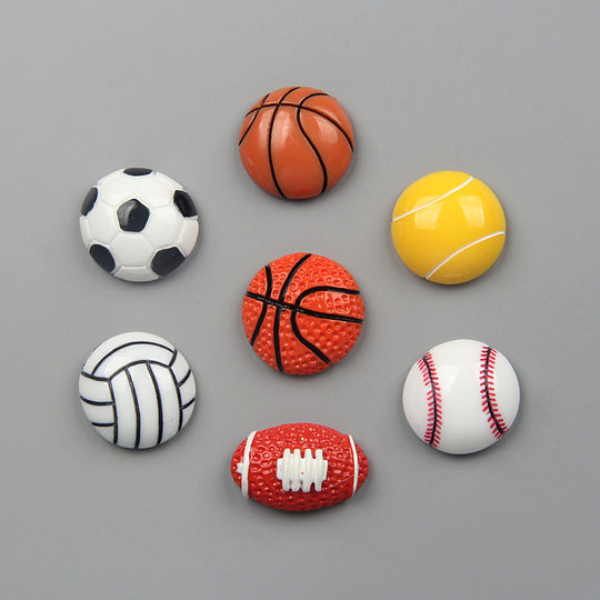 Cartoon Creative Sports Ball Decoration Stickers