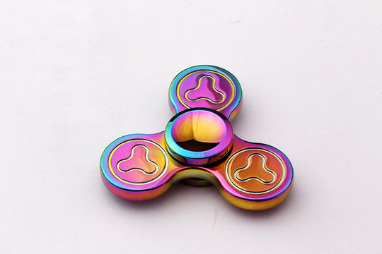 Zinc Alloy Colorful Edition Ghost Head Fingertip Spinner