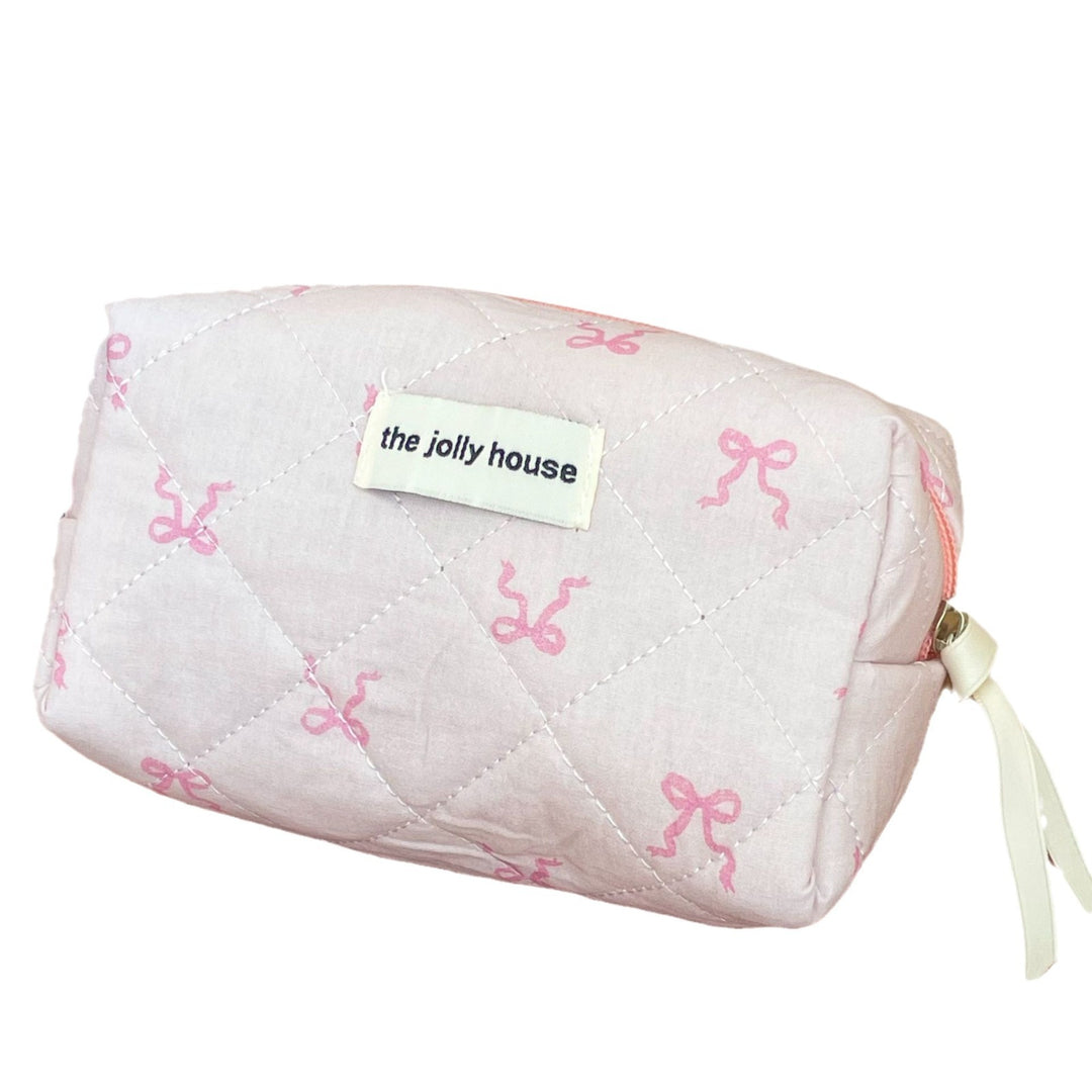 Ribbon Bow Makeup Bag For Students Korean Edition