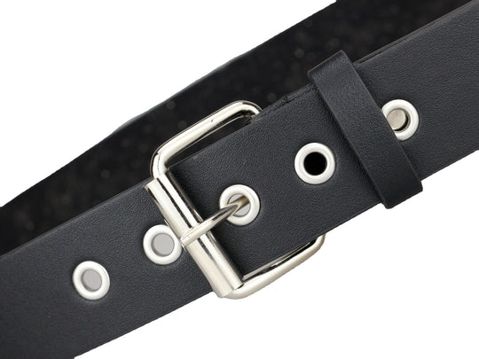 Punk Hardware Square Bead Rivet Pin Buckle Metal Belt