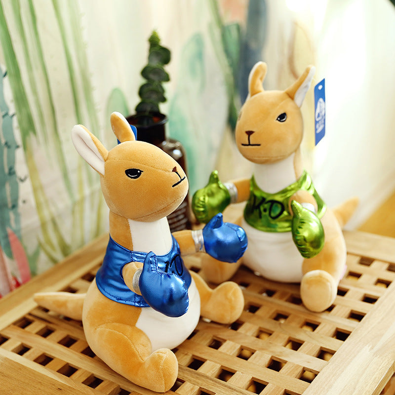 Creative Plush Toy Boxing Kangaroo Action