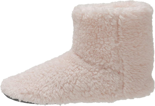 Women's and Men's Fluffy Bootie Slipper Sock with Memory Foam House Shoes