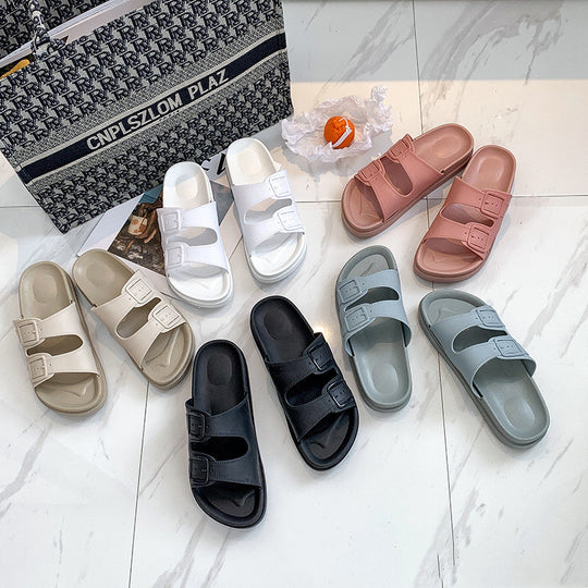 Lovely Girl Heart Slippers Female Summer Korean Edition